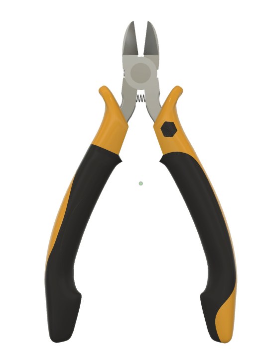 Wiha 32710斜口钳3D图纸 IGES STEP格式缩略图